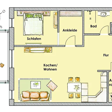 Brise Ahlbeck App 07 Apartament *